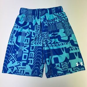 Boy’s Under Armour Swim Shorts Trunks Youth small YSM